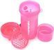 Шейкер спортивний SmartShake Slim 500ml Neon Pink