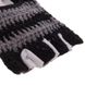 Рукавички для фітнесу жіночі Zelart SB-161956 розмір XS-M чорний-білий