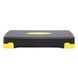 Степ-платформа 2-ступінчаста Cornix 68 х 28 х 10-15 см XR-0192 Black/Yellow