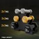 Набор фитнеса гантелей TREX Sport TX-V120VS с подставкой 12кг