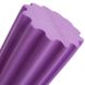 Роллер для йоги и пилатеса (мфр ролл) массажный Zelart FI-5158-60 60см фиолетовый
