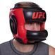 Шлем боксерский с бампером кожаный UFC PRO UHK-75063 M черный