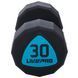 Гантели профессиональные с полиуретановым покрытием LiveUp LP8003-30 (2х30кг)