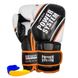 Боксерські рукавички PowerSystem PS 5006 Contender Black/Orange Line 14 унцій