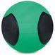 М'яч медичний медбол Zelart Medicine Ball FI-5121-2 2кг зелений-чорний