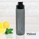Бутылка для воды CASNO 750 мл KXN-1226 Черная