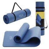Коврик (мат) спортивный 4FIZJO NBR 180 x 60 x 1 см для йоги и фитнеса Navy Blue (P-5907739316974)