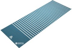 Двосторонній килимок для йоги Reebok Double Sided 4mm Yoga Mat блакитний, білий Уні 173 х 61 х 0,4 с
