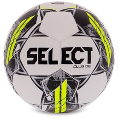М'яч футбольний SELECT CLUB DB FIFA Basic V23 №5 білий-сірий