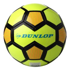 Футбольный мяч Dunlop Football желтый+черный