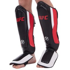 Защита голени и стопы для единоборств UFC PRO Training UHK-69979 S-M красный-черный