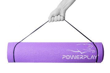 Килимок для йоги та фітнесу PowerPlay 4010 (173*61*0.6) фіолетовий