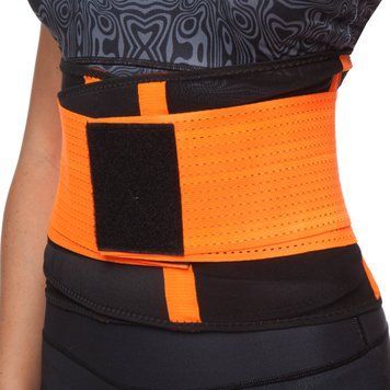 Пояс для коррекции фигуры Экстрим Пауэр Белт (extreme Power belt) Hot Shapers 6606-2 Оранжевый S-M (105x23см) (сетка, р-р,) 9111