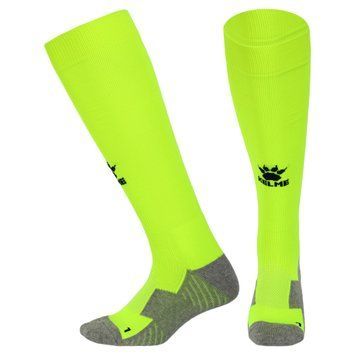 Гетры футбольные мужские KELME LIGA K15Z908-9933 Салатовый L-42-44 (нейлон, хлопок, спандекс, салатовый)