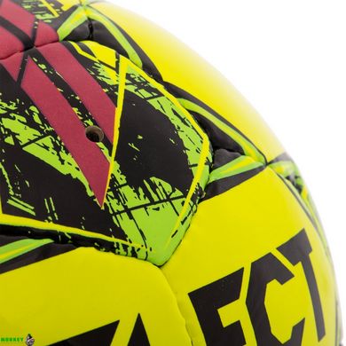 М'яч для футзалу SELECT FUTSAL ATTACK V22 №4 жовто-рожевий