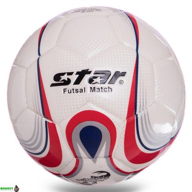 М'яч для футзалу STAR №4 PU клеєний JMU1635-1 №4 PU клеєний кольори в асортименті