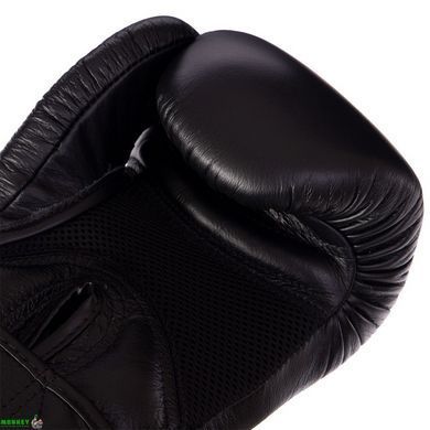 Перчатки боксерские кожаные TOP KING Ultimate AIR TKBGAV Черный 10 унции