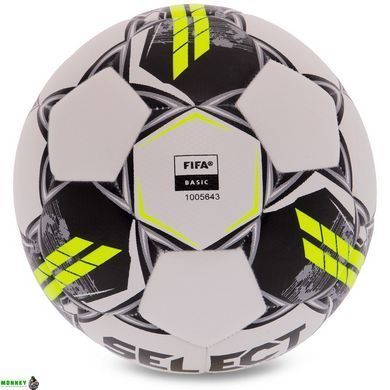 Мяч футбольный SELECT CLUB DB FIFA Basic V23 №5 белый-серый