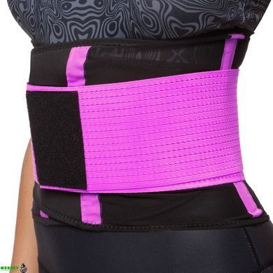 Пояс для коррекции фигуры Экстрим Пауэр Белт (extreme Power belt) Hot Shapers 6606-2 Оранжевый S-M (105x23см) (сетка, р-р,) 9111