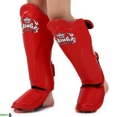 Защита голени и стопы для единоборств TOP KING Pro TKSGP-GL Черный S