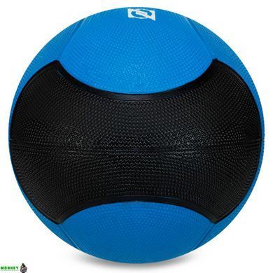 М'яч медичний медбол Zelart Medicine Ball FI-5121-3 3кг червоний-чорний