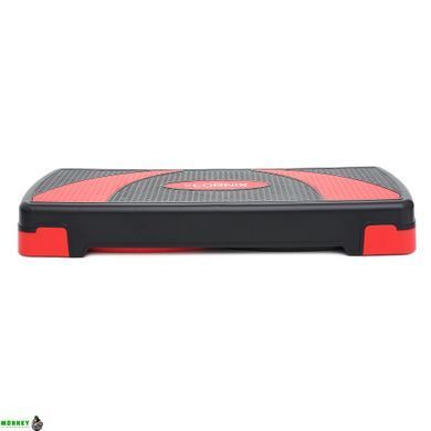 Степ-платформа 3-ступенчатая Cornix 78 х 29 х 10-20 см XR-0185 Black/Red