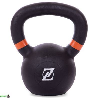 Гиря чугунная окрашенная Zelart TA-2238-10 вес 10кг черный