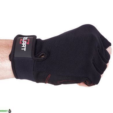 Перчатки для фитнеса и тренировок Zelart SB-161575 Черный L черный