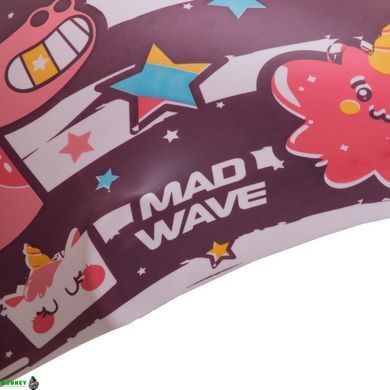 Шапочка для плавания детская MadWave UNICORN M057914 Коричневый