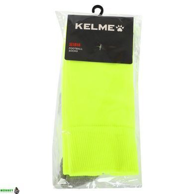 Гетры футбольные мужские KELME LIGA K15Z908-9933 Салатовый L-42-44 (нейлон, хлопок, спандекс, салатовый)