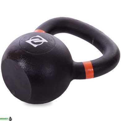 Гиря чугунная окрашенная Zelart TA-2238-10 вес 10кг черный