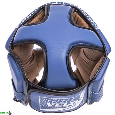 Шлем боксерский в мексиканском стиле кожаный VELO VL-2225 M-XL цвета в ассортименте