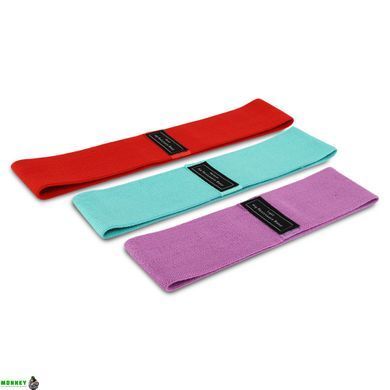 Гумки для фітнесу набір LOOP BandS SP-Sport FI-1725 3шт