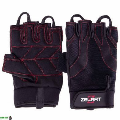 Перчатки для фитнеса и тренировок Zelart SB-161596 Черный S черный