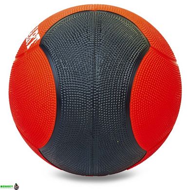 Мяч медицинский медбол Zelart Medicine Ball FI-5121-3 3кг красный-черный