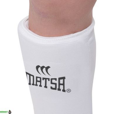 Защита голени и стопы ZELART MATSA MA-0007 L (16-18 лет) XXS-XL белый