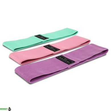Гумки для фітнесу набір LOOP BandS SP-Sport FI-2519 3шт