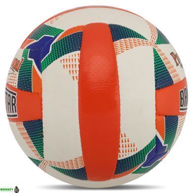 Мяч волейбольный PU BALLONSTAR VB-8857 (PU, №5, 3 слоя, сшит вручную)