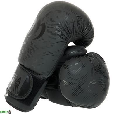 Рукавички боксерські шкіряні VNM MA-0703 Синій 14 унцій MATT
