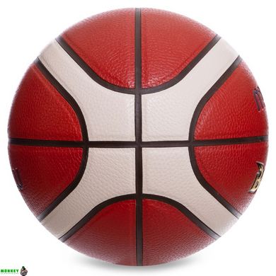 М'яч баскетбольний Composite Leather №7 MOLTEN B7G3360 помаранчевий