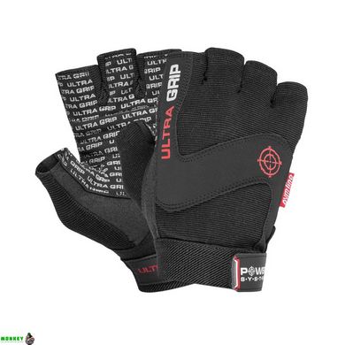 Перчатки для фитнеса и тяжелой атлетики Power System Ultra Grip PS-2400 Black M