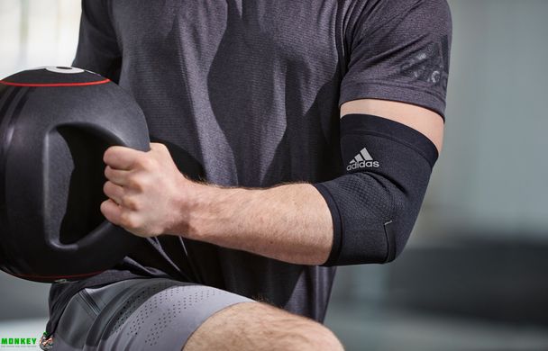 Фіксатор ліктя Adidas Performance Elbow Support чорний Уні S