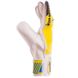 Перчатки вратарские INTER MILAN BALLONSTAR FB-0187-5 размер 8-10 желтый-черный