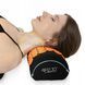 Коврик акупунктурный с валиком 4FIZJO Аппликатор Кузнецова 128 x 48 см 4FJ0049 Black/Orange