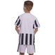 Форма футбольная детская с символикой футбольного клуба JUVENTUS домашняя 2022 SP-Planeta CO-3758 6-14 лет белый-черный