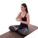 Коврик для йоги Льняной (Yoga mat) SP-Sport FI-2441 Синий размер 185x62x0,6см