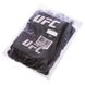Рукавички для змішаних єдиноборств MMA шкіряні UFC Pro UHK-69909 M чорний