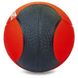 Мяч медицинский медбол Zelart Medicine Ball FI-5121-3 3кг красный-черный