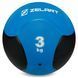 М'яч медичний медбол Zelart Medicine Ball FI-5121-3 3кг червоний-чорний