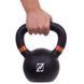 Гиря чугунная окрашенная Zelart TA-2238-10 вес 10кг черный